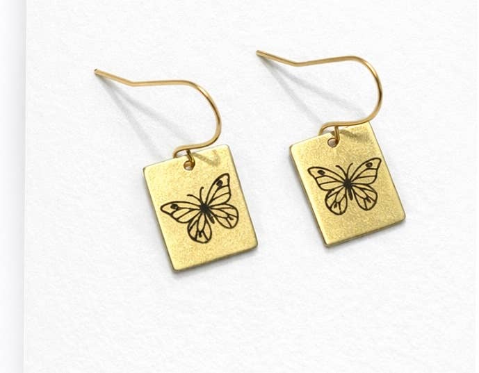 Butterfly Earrings – Garden Nature Jewelry Gift