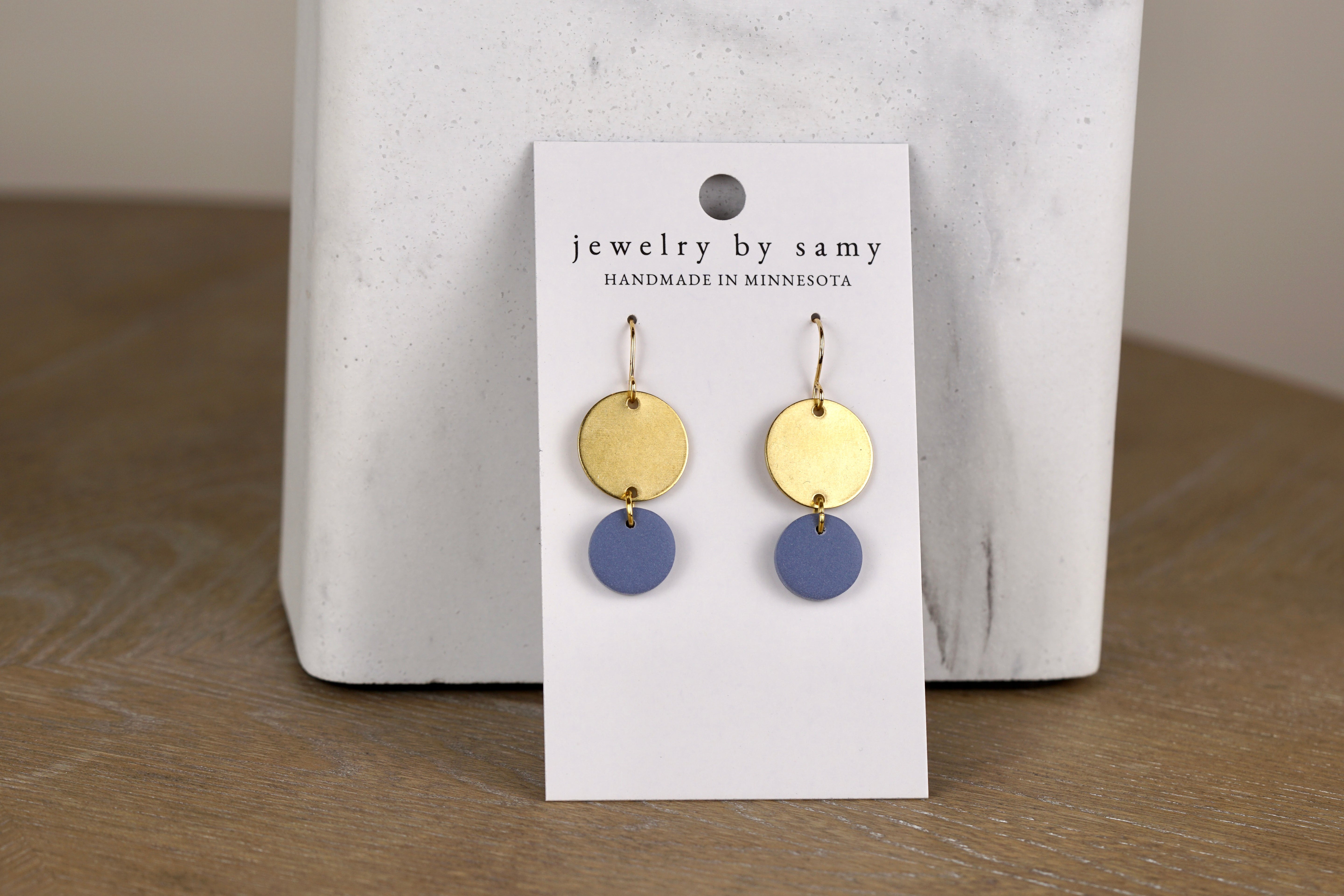 Clay Dot Earrings