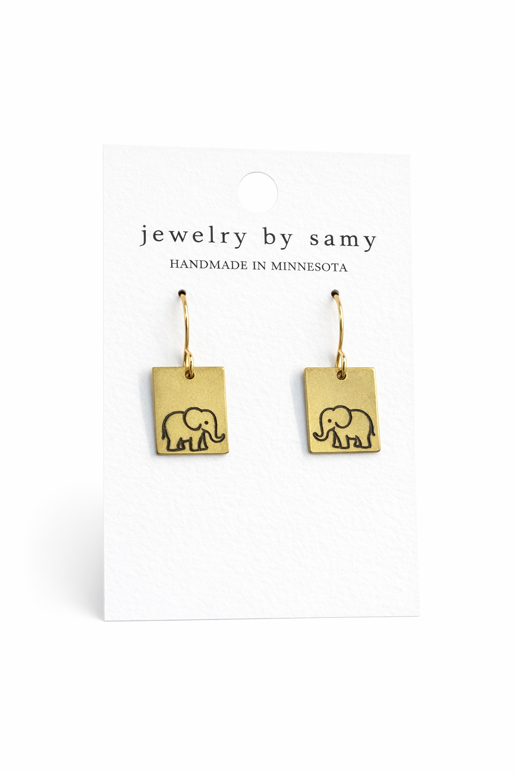 Elephant Earrings – Animal Jewelry Gift