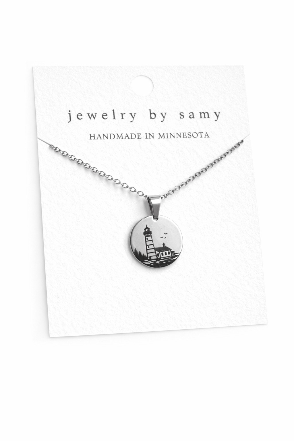 Cana Island Lighthouse Necklace