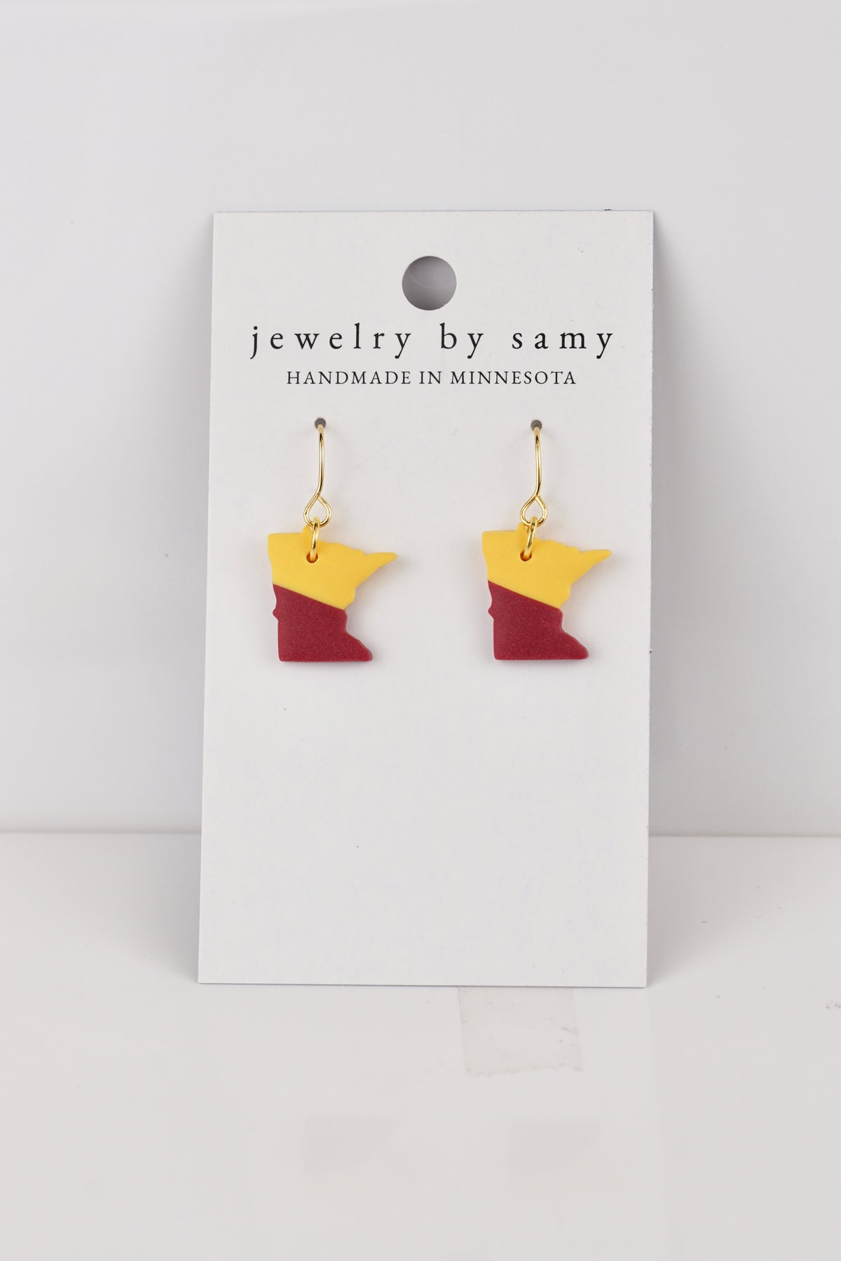 Minnesota Maroon & Gold Earrings