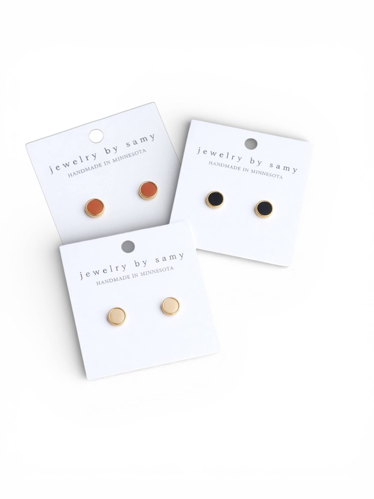 Clay Stud Earrings
