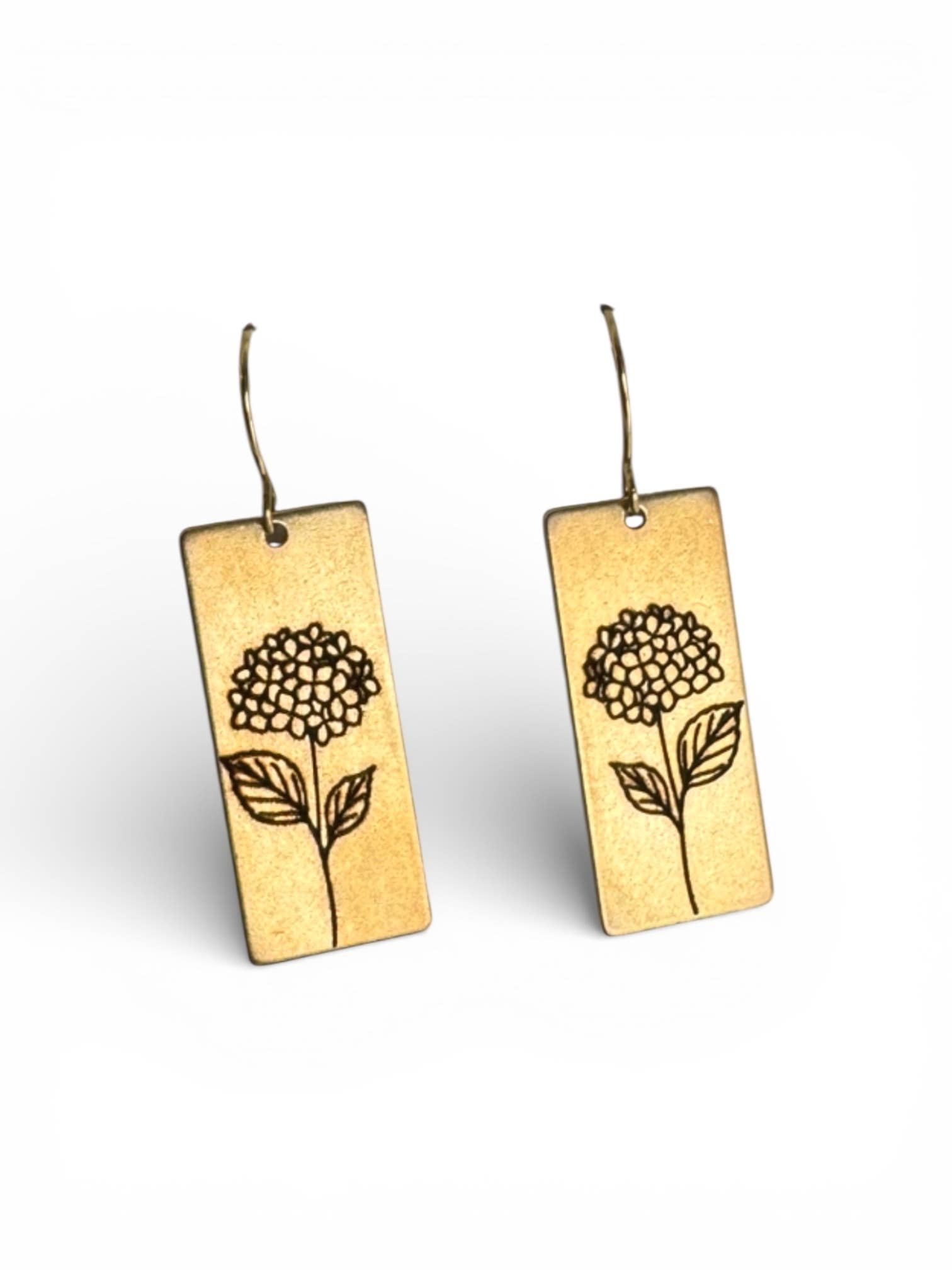 Hydrangea Earrings – Floral Garden Jewelry Gift