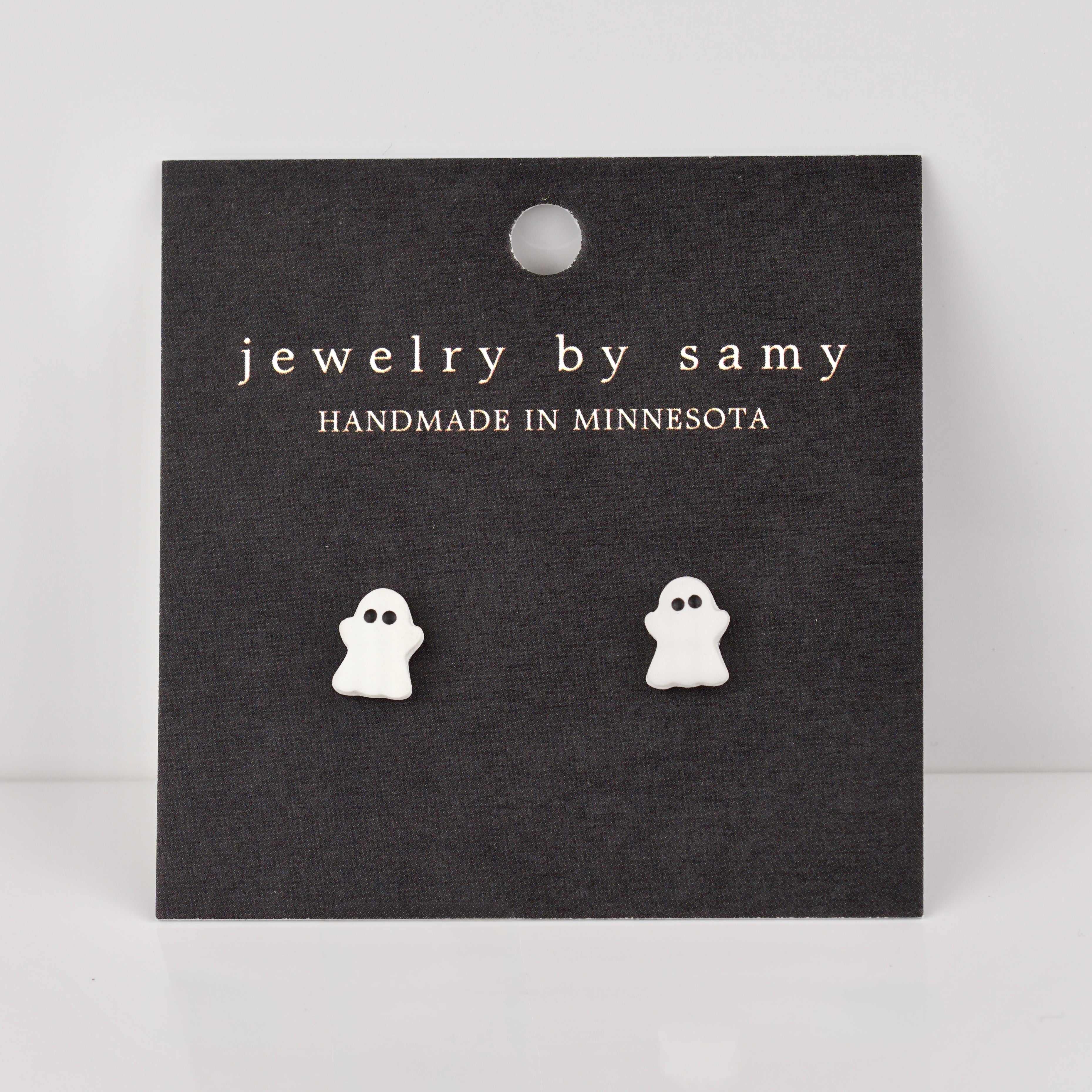 Mini Ghost Studs