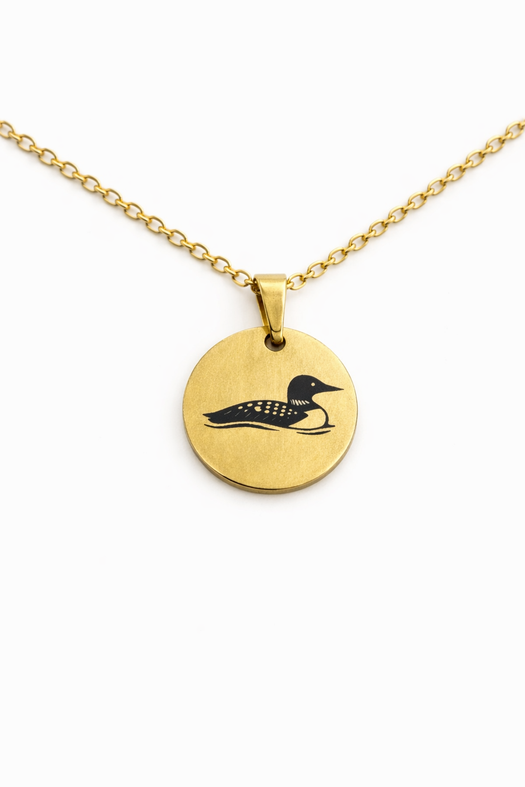 Engraved Loon Necklace – Minnesota Lake Jewelry, Best Seller