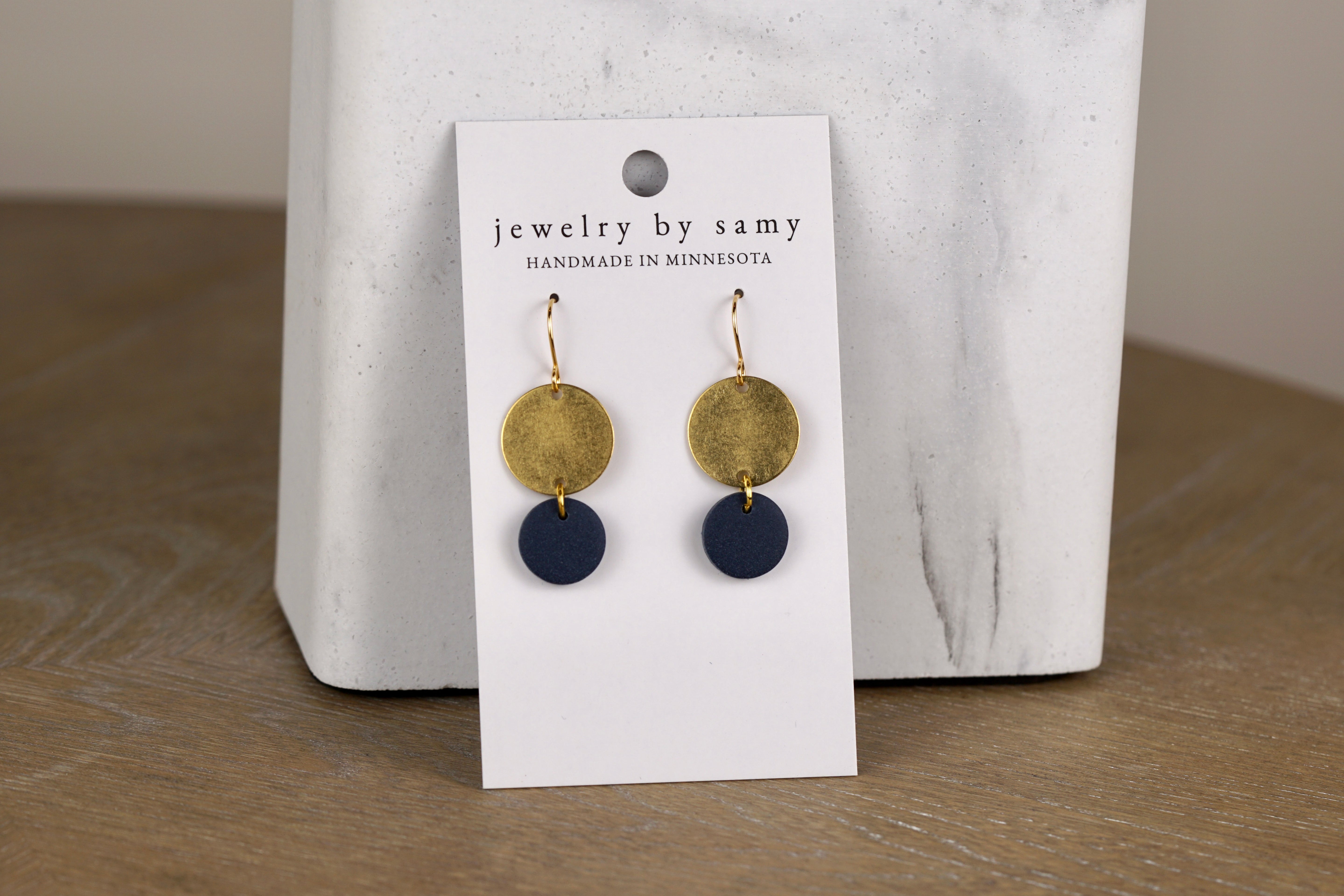 Clay Dot Earrings