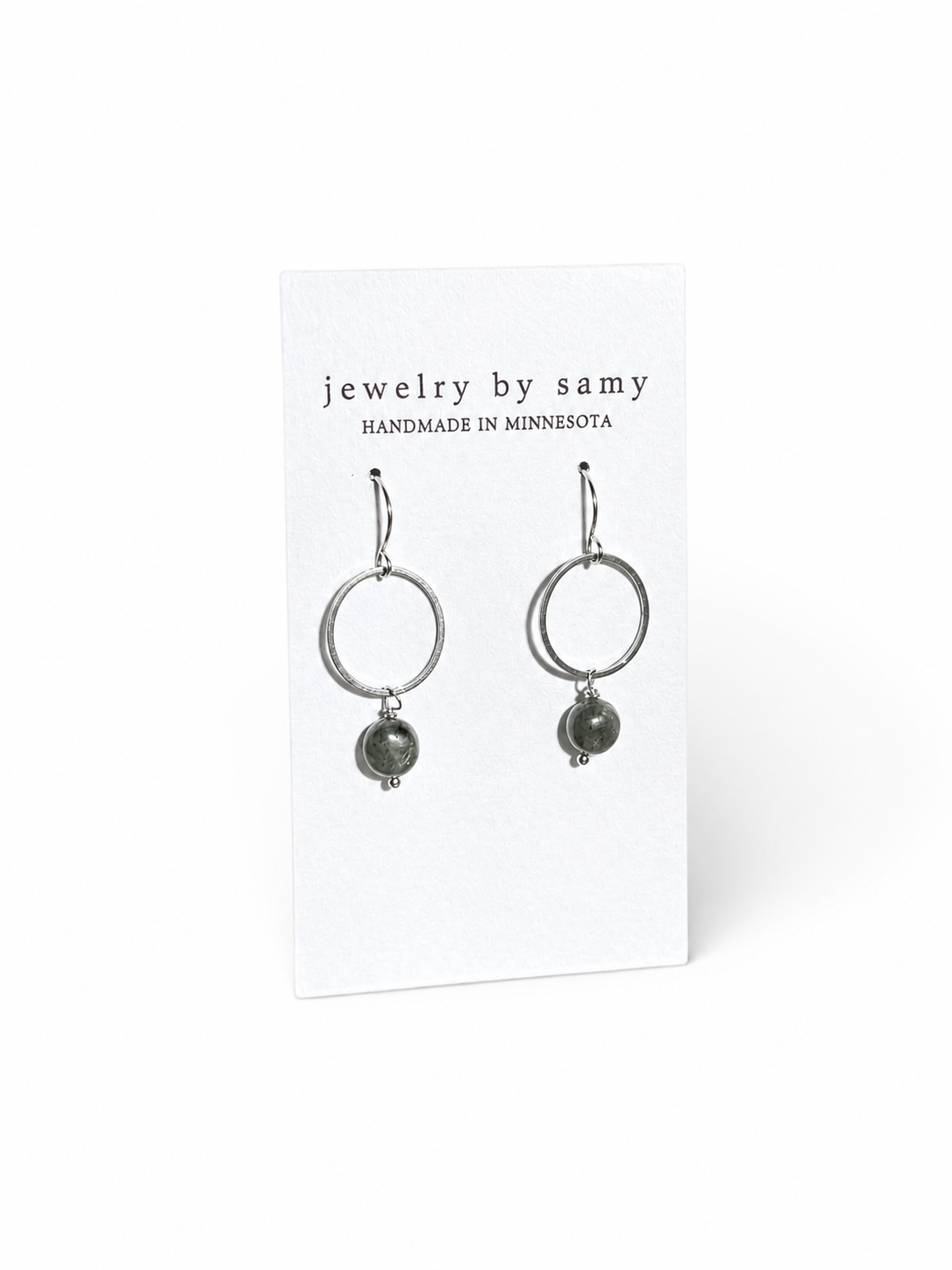 Aquamarine Drop Earrings