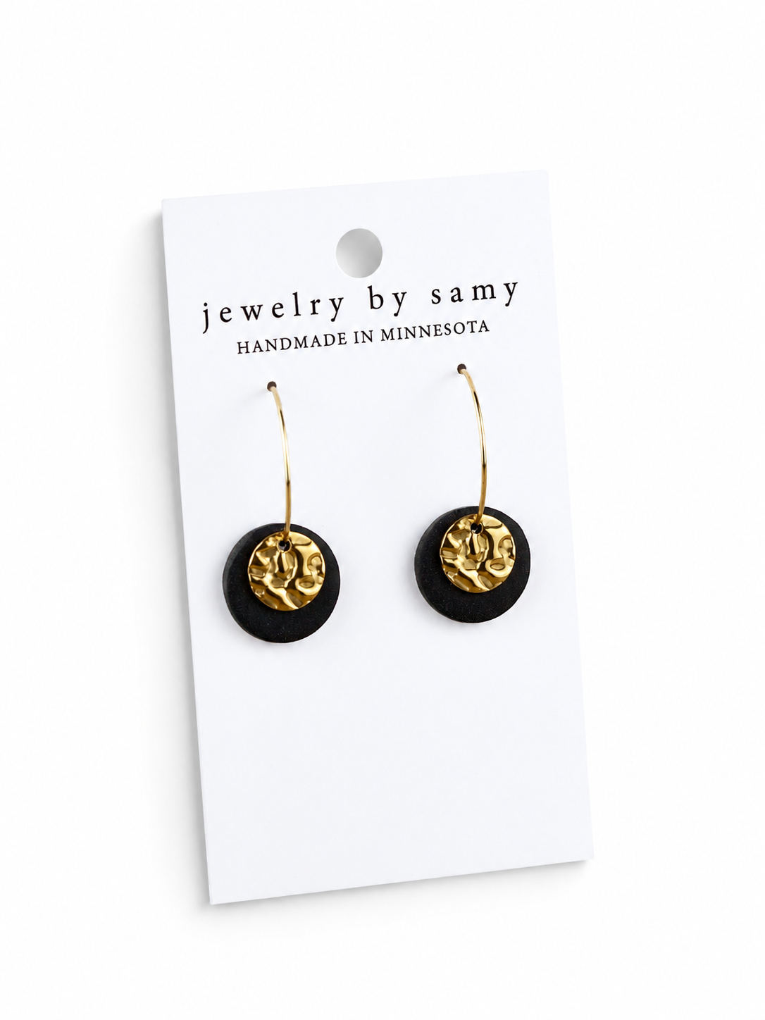 Clay Hammered Disc Hoops