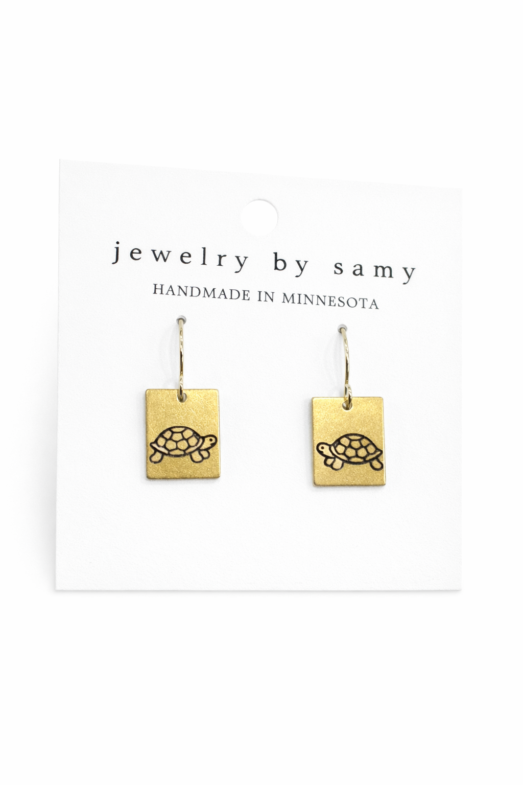 Turtle Earrings – Animal Jewelry Gift