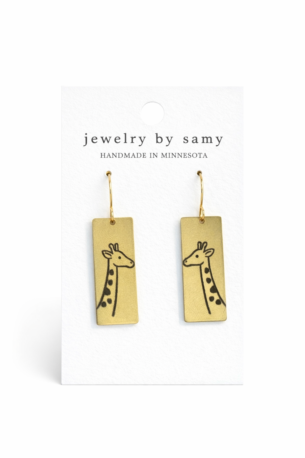 Giraffe Earrings – Animal Jewelry Gift