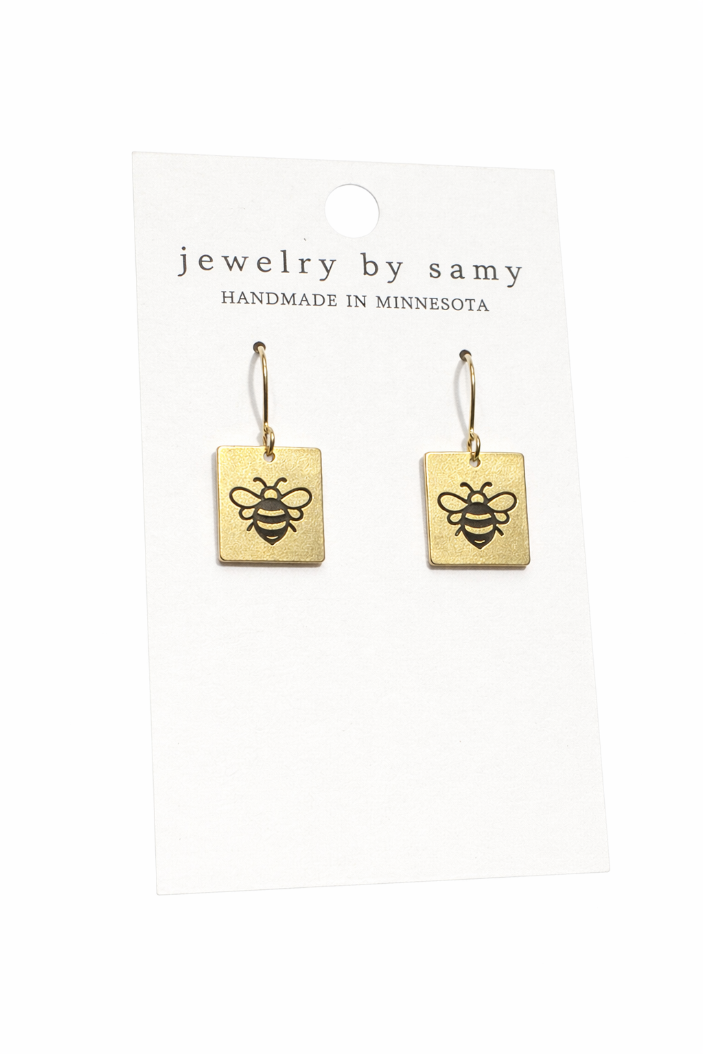 Bee Earrings – Garden Nature Jewelry Gift