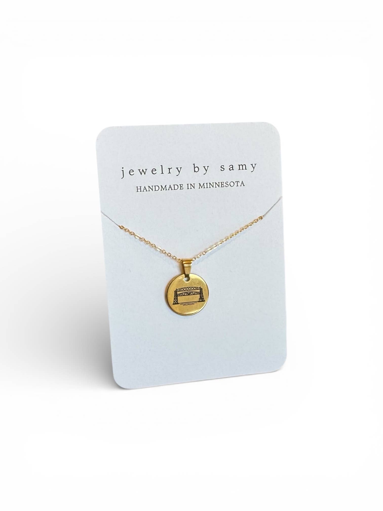 Duluth Lift Bridge Necklace