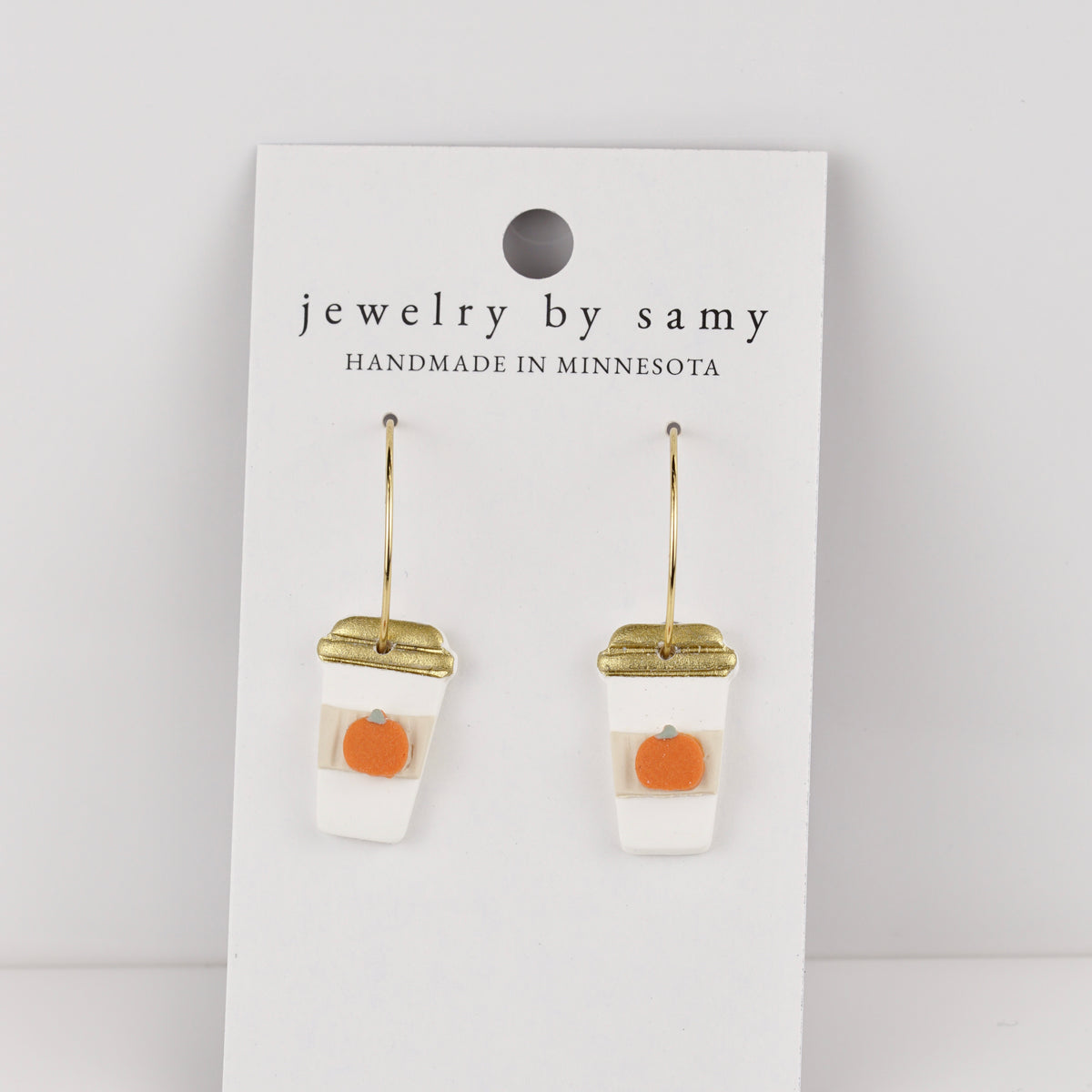 Pumpkin Spice Latte Hoops
