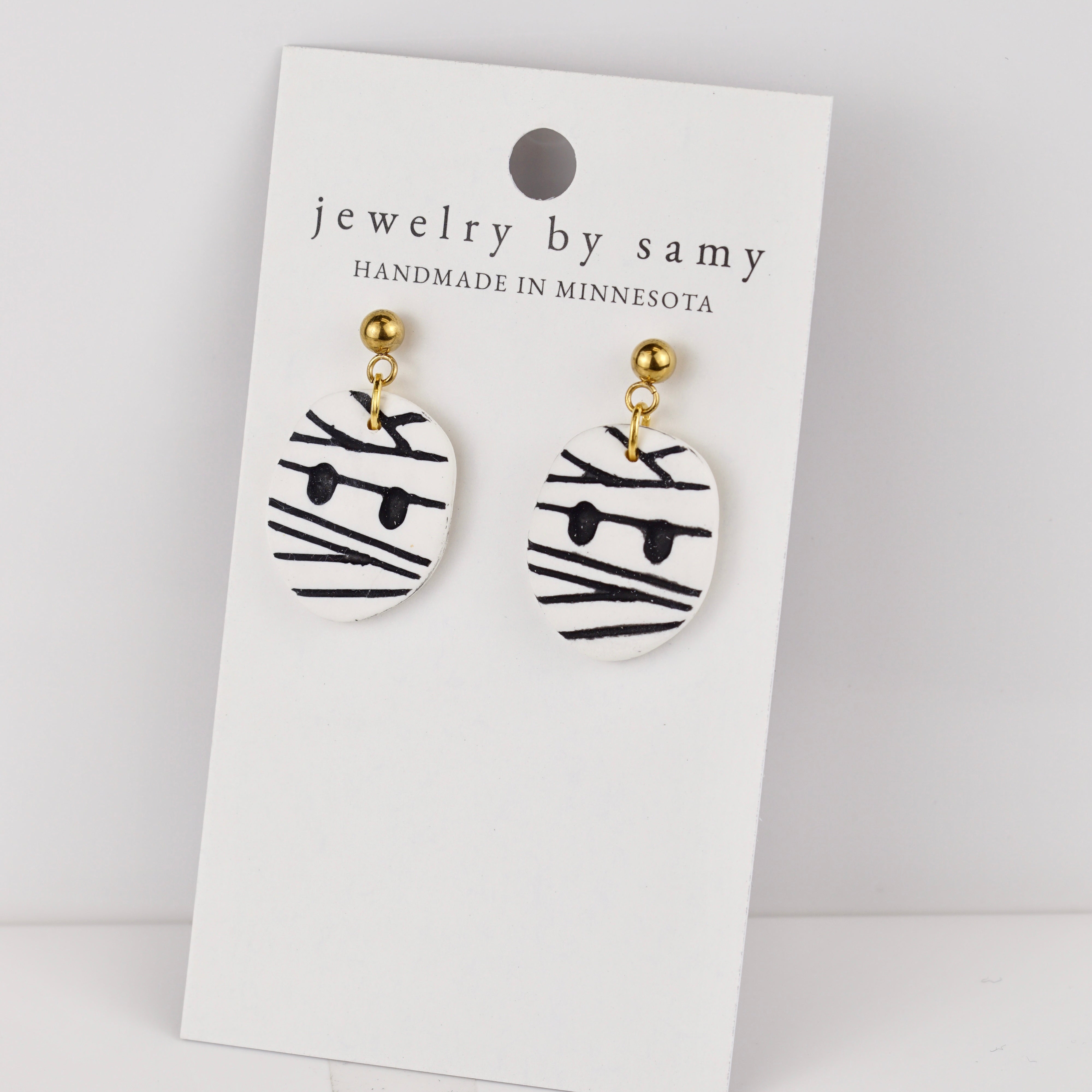 Mummy Earrings