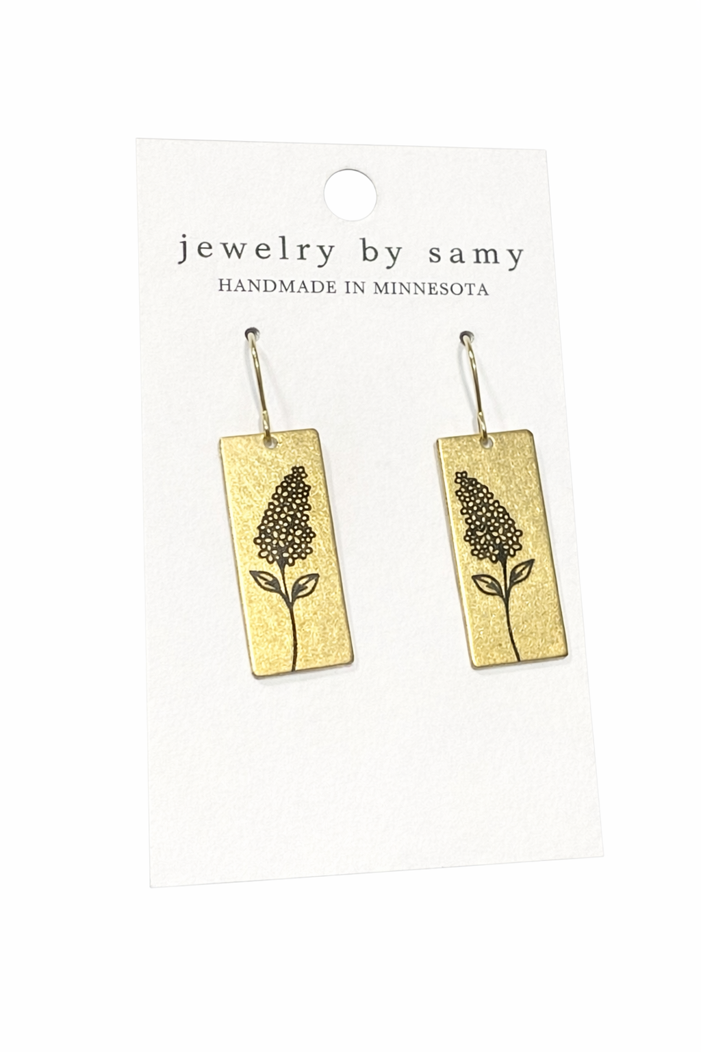 Lilac Earrings - Floral Earrings – Garden Gift Jewelry