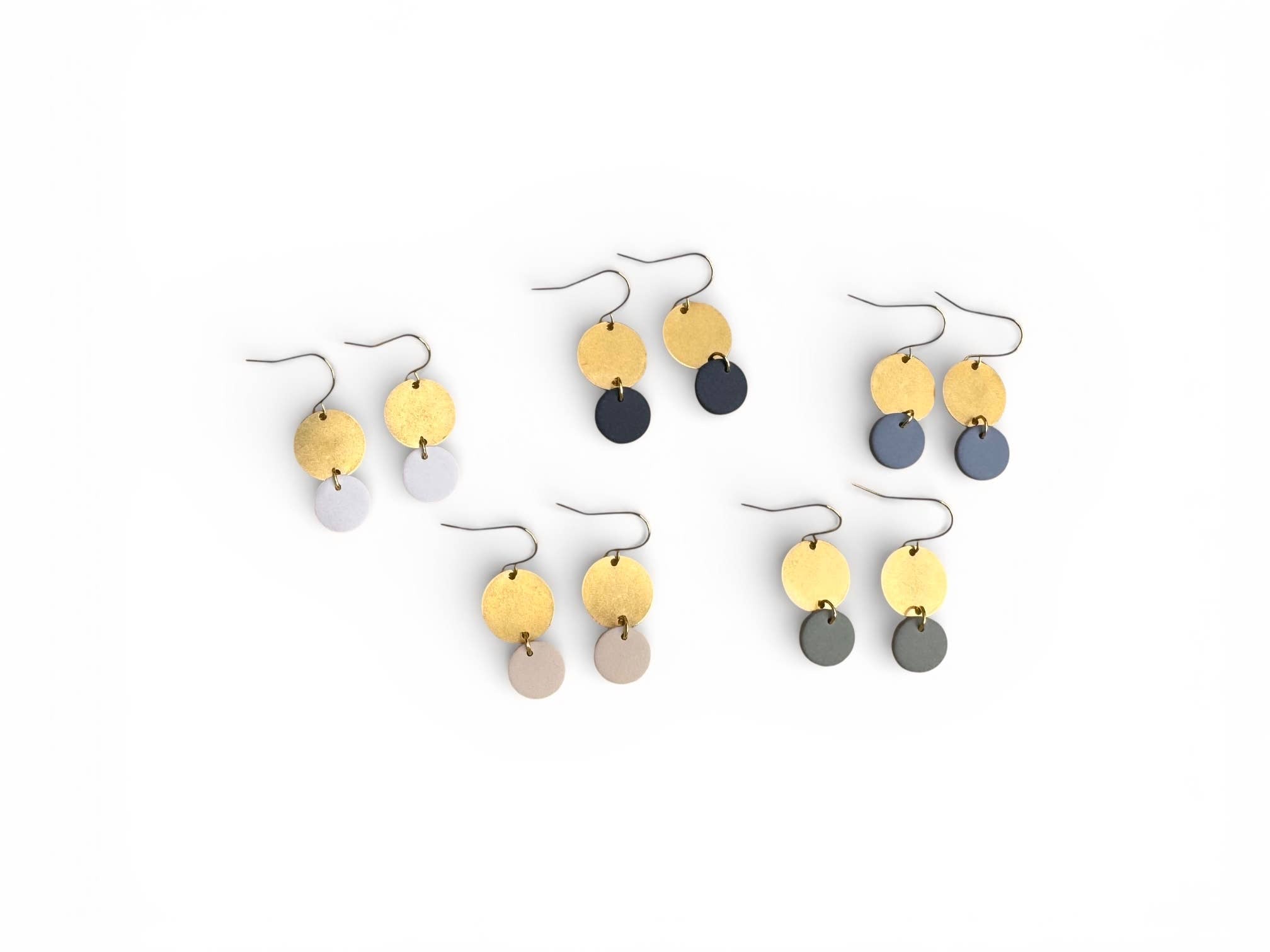 Clay Dot Earrings
