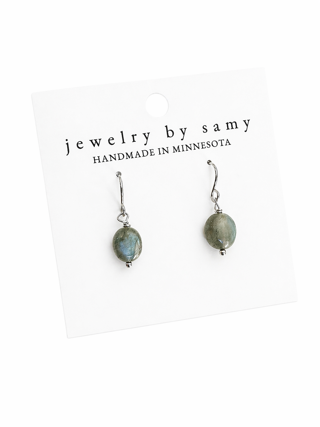 Labradorite Drop Earrings