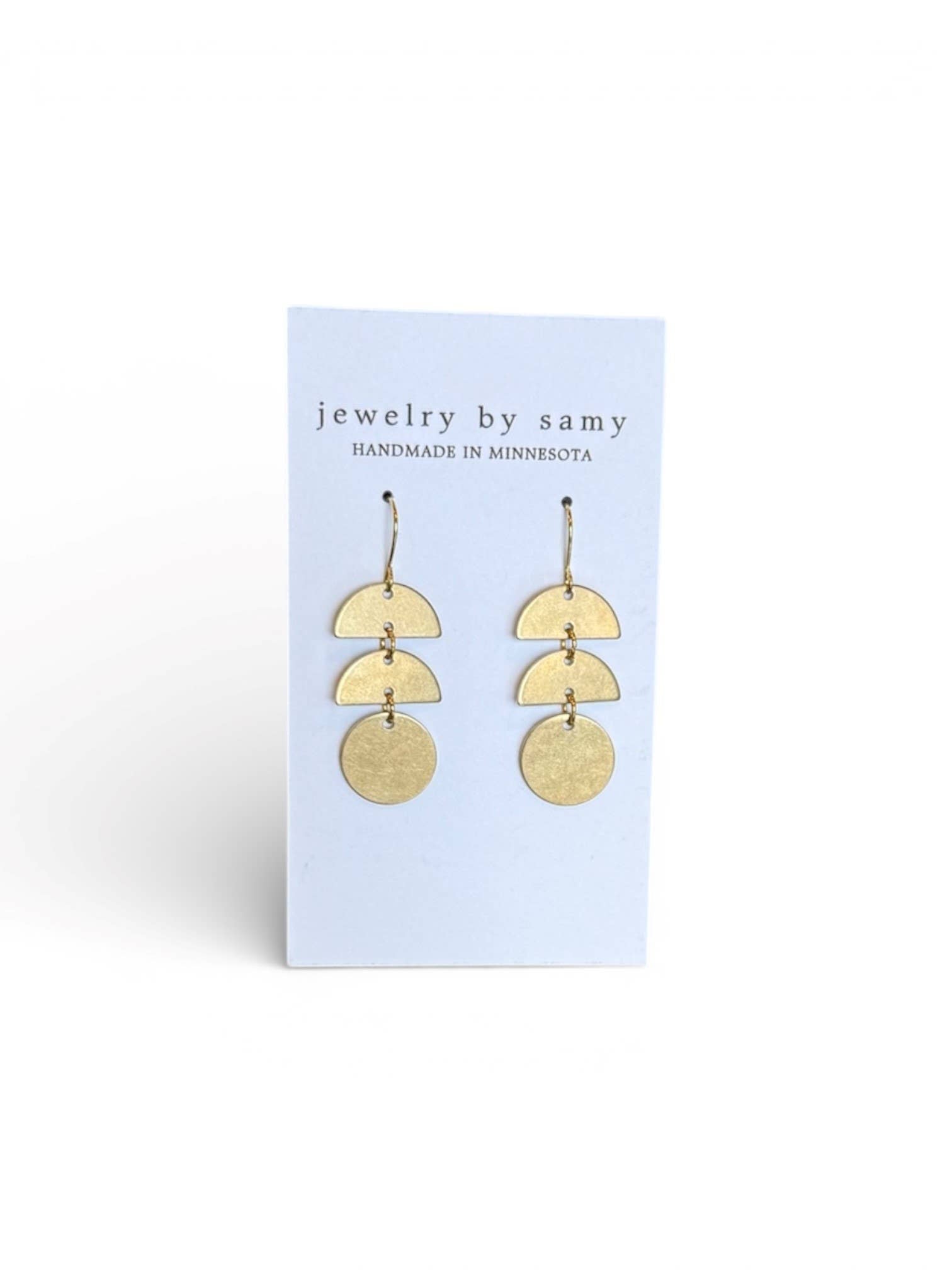Tiered Geometric Earrings