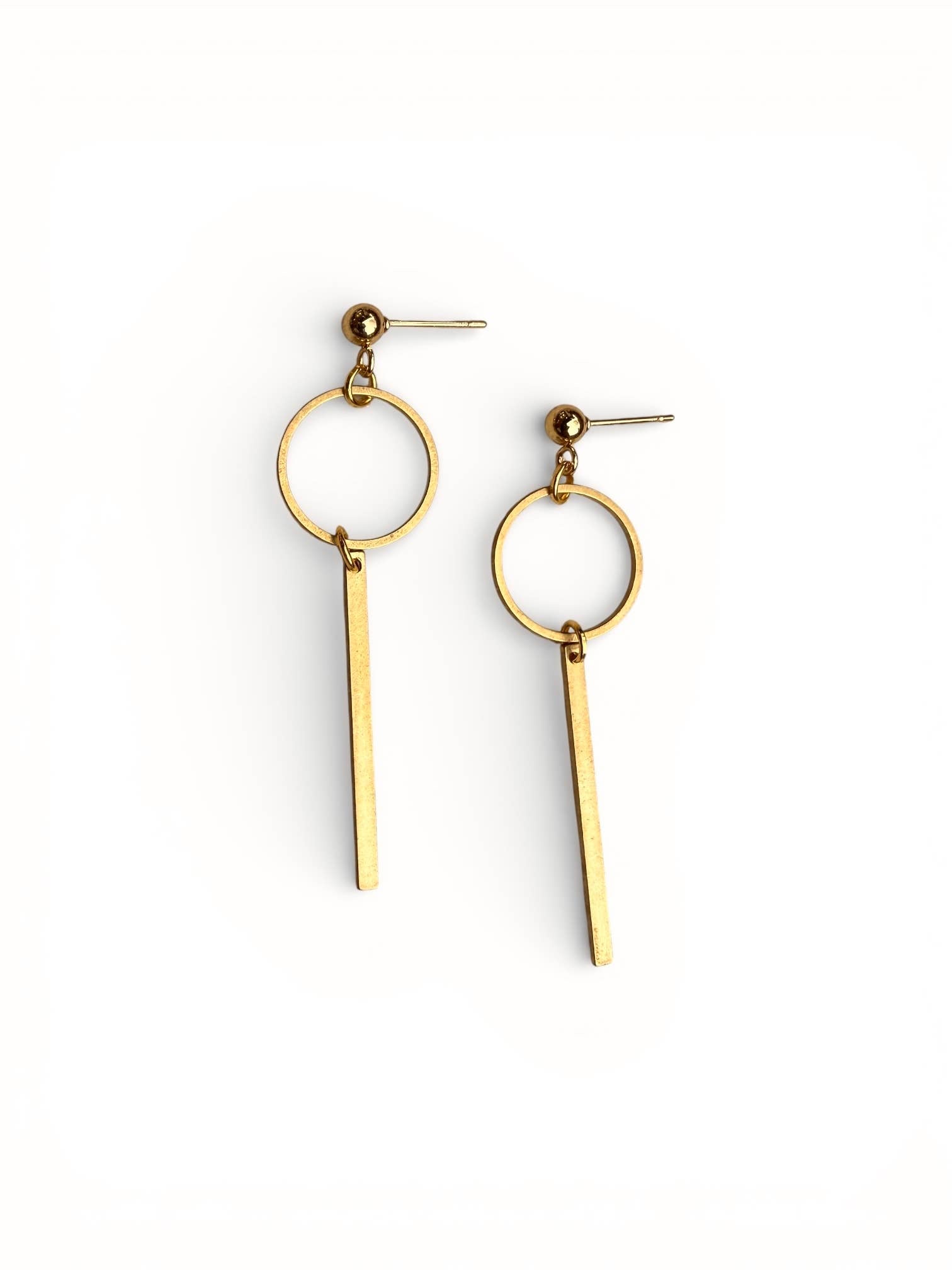 Geometric Drop Earrings